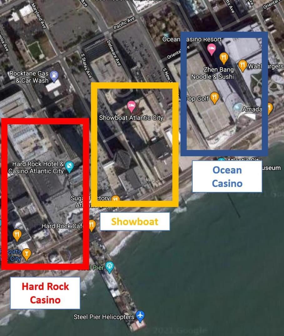 Sleep Six Cozysuites, 1Br 2Ba On The Boardwalk Atlantic City Ngoại thất bức ảnh